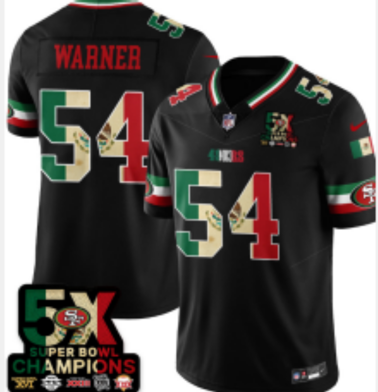 Men 2026 Nike San Francisco 49ers #23 McCaffery black NFL Jersey 10160